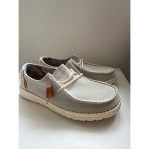 Hey Dude Wendy Eco Sox Shoes Women’s 6 Cloud |  NWOT